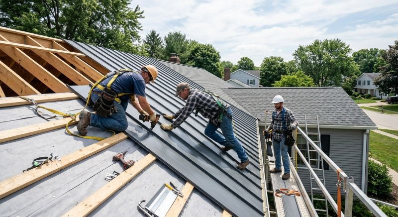 Aluminum Roof Installation in North Granby, CT
