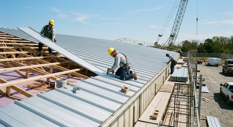 Aluminum Roof Installation in West Suffield, CT
