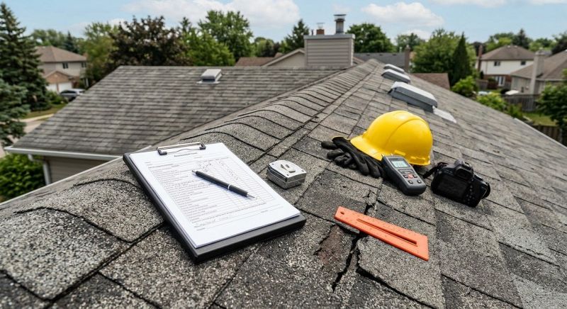 Asphalt Roof Inspection in North Granby, CT