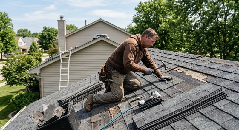 Asphalt Roof Repair in Riverton, CT