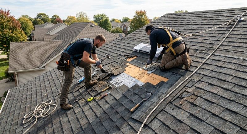 Asphalt Roof Repair in Sheffield, MA