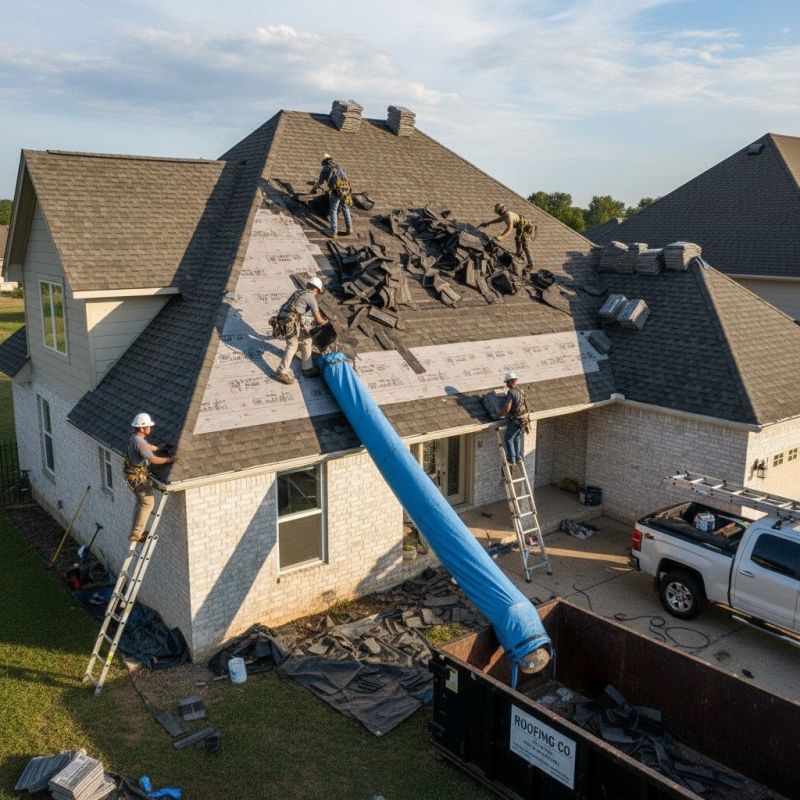 Asphalt Roof Replacement in North Granby, CT
