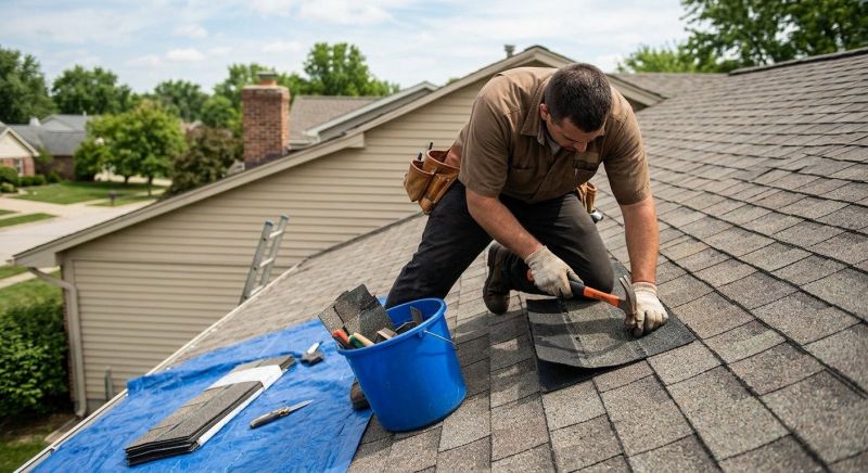 Asphalt Shingles Repair in New Hartford, CT