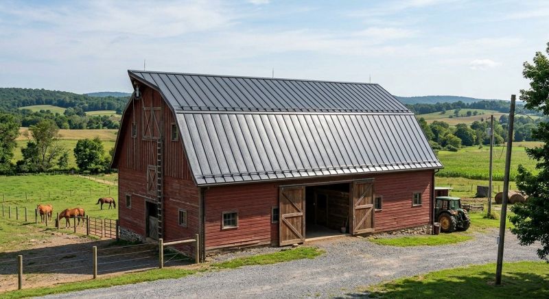 Barn Roof Replacement in North Canton, CT