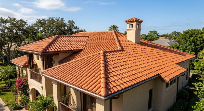 Barrel Tile Roof Installation in Litchfield County, CT
