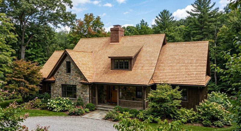 Cedar Roof Construction in Litchfield County, CT