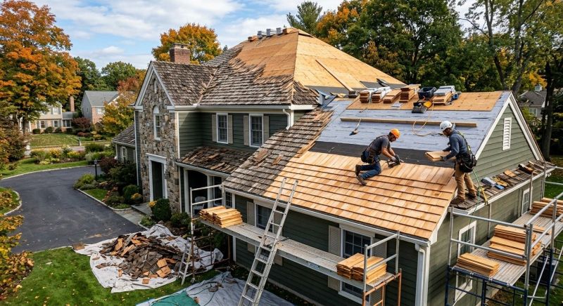 Cedar Roof Replacement in Litchfield County, CT