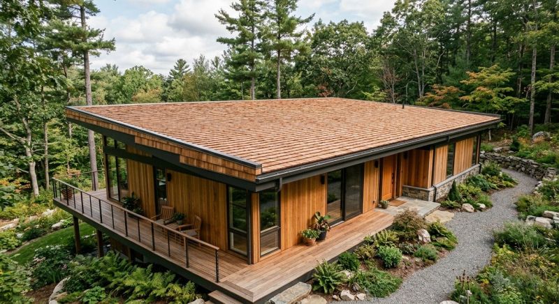 Cedar Shake Roof Construction in Berlin, CT