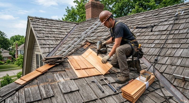 Cedar Shingles Repair in Southington, CT