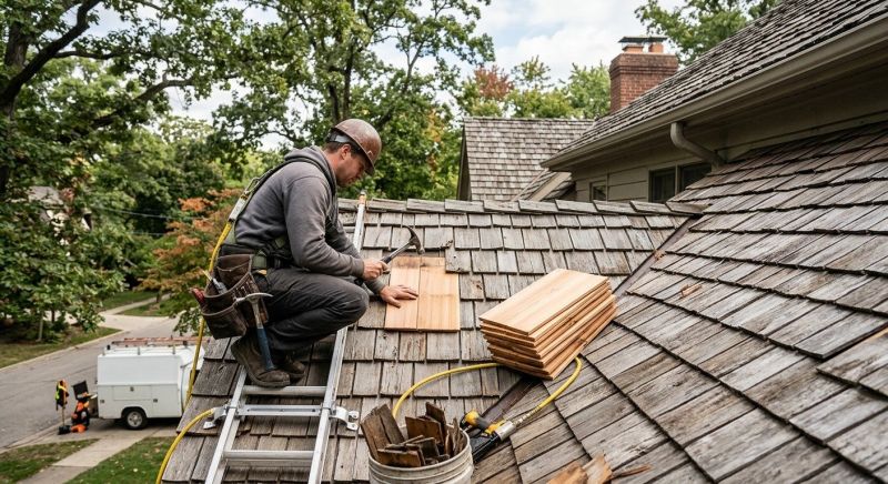 Cedar Shingles Repair in Wethersfield, CT