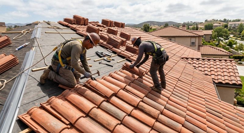 Clay Roof Installation in Cheshire, CT