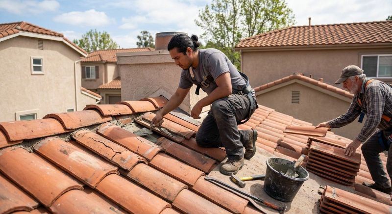 Clay Roof Leak Repair in Litchfield County, CT