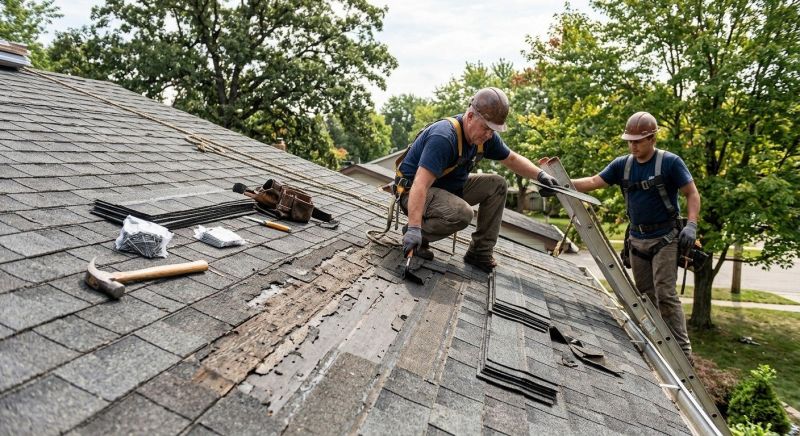 Damaged Roof Repair in Goshen, CT