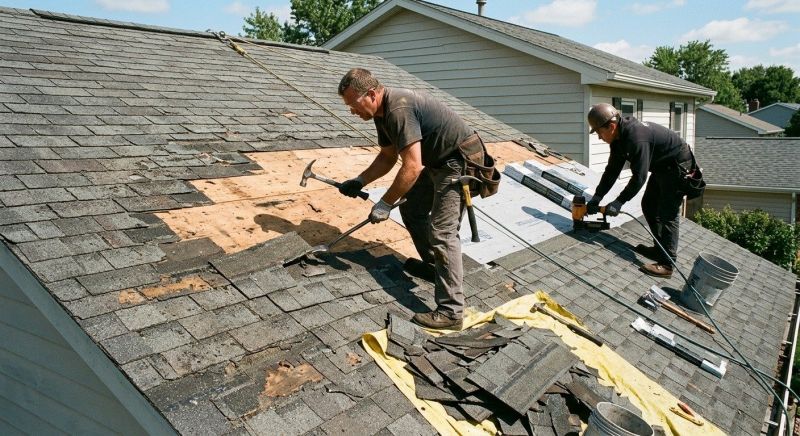Damaged Roof Repair in Goshen, CT