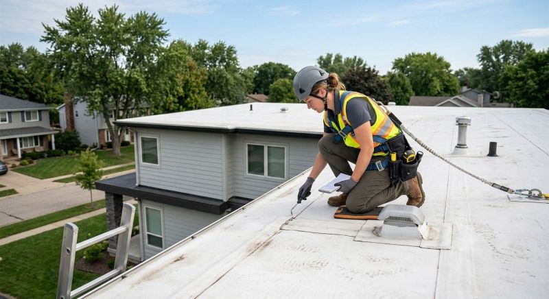 Epdm Roof Inspection in Litchfield County, CT