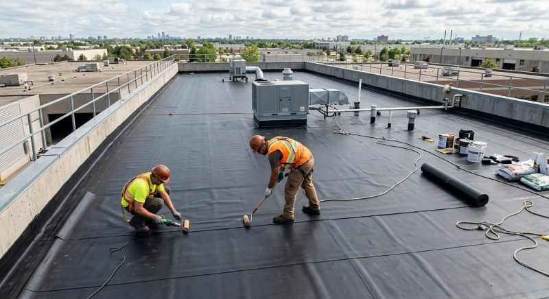 Epdm Roof Installation in New Hartford, CT