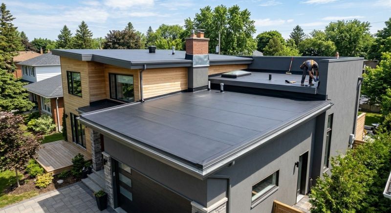 Epdm Roof Installation in Windsor, CT