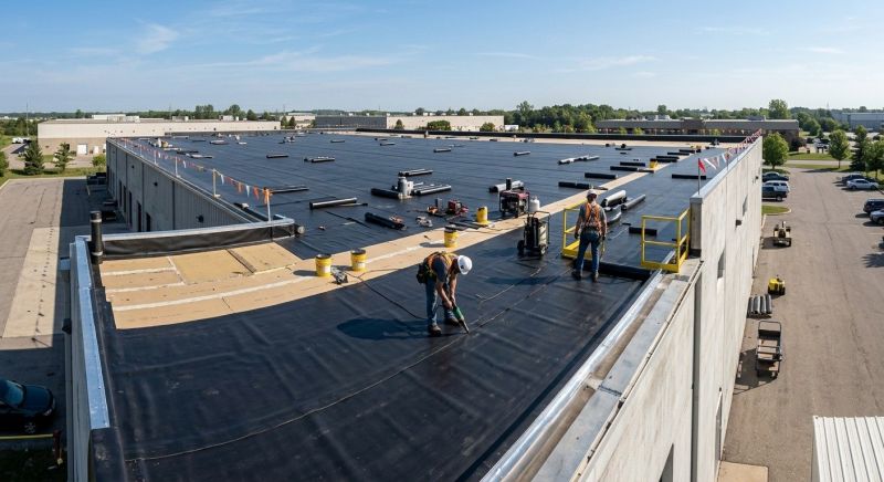 Flat Roof Installation in Hartford, CT