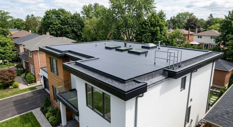 Flat Roof Installation in Wethersfield, CT