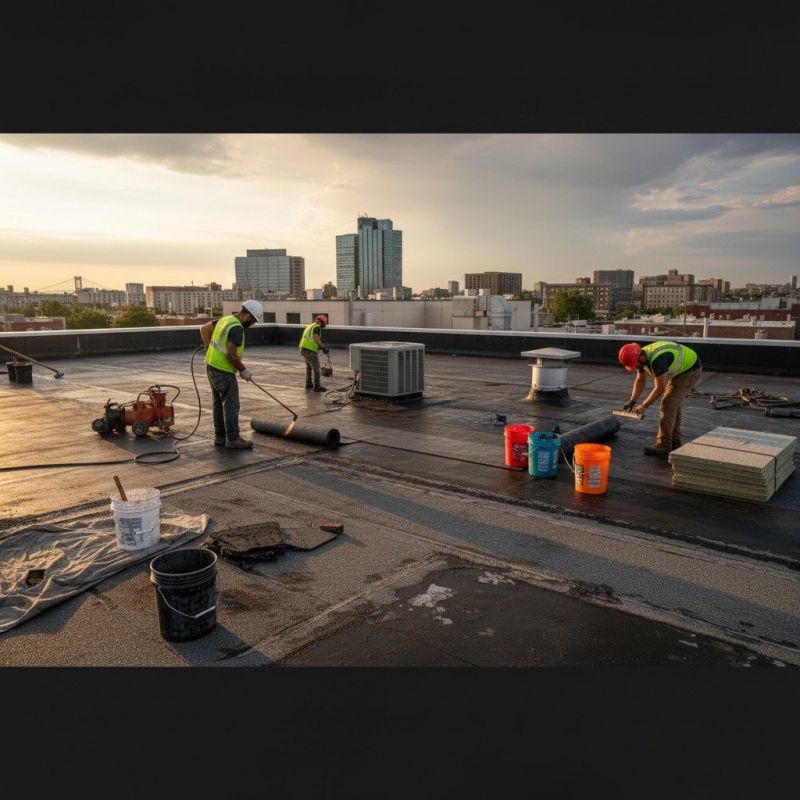 Flat Roof Repair in Harwinton, CT