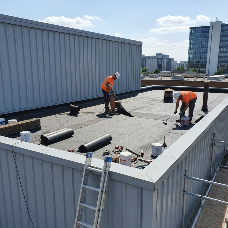 Flat Roof Repair in Simsbury, CT