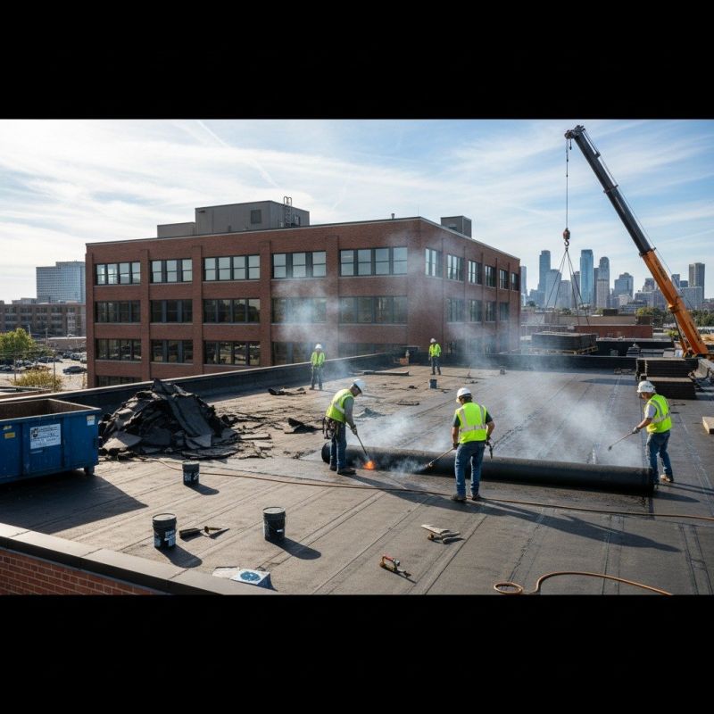 Flat Roof Replacement in Torrington, CT