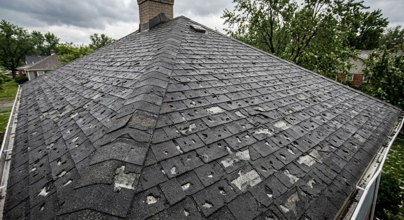 Hail Damage Roof Repair in East Granby, CT