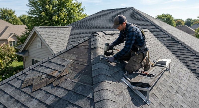 Hip Roof Shingle Replacement in Litchfield County, CT