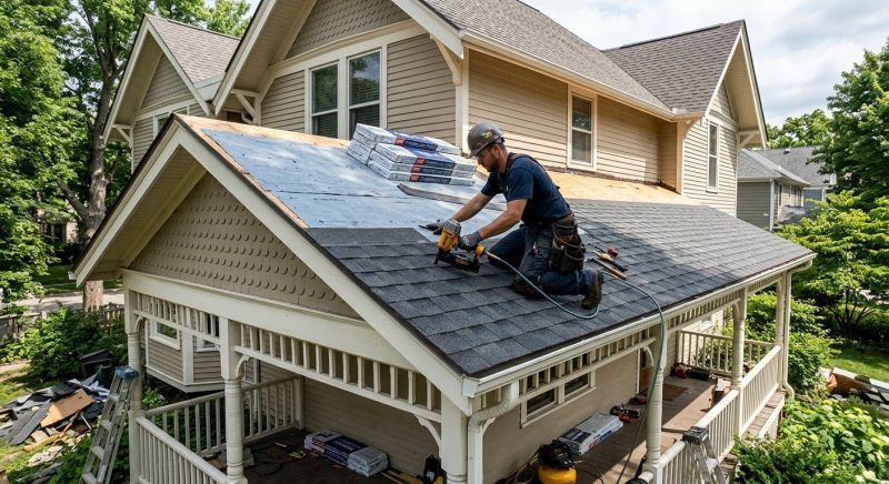 House Roof Installation in Cornwall Bridge, CT