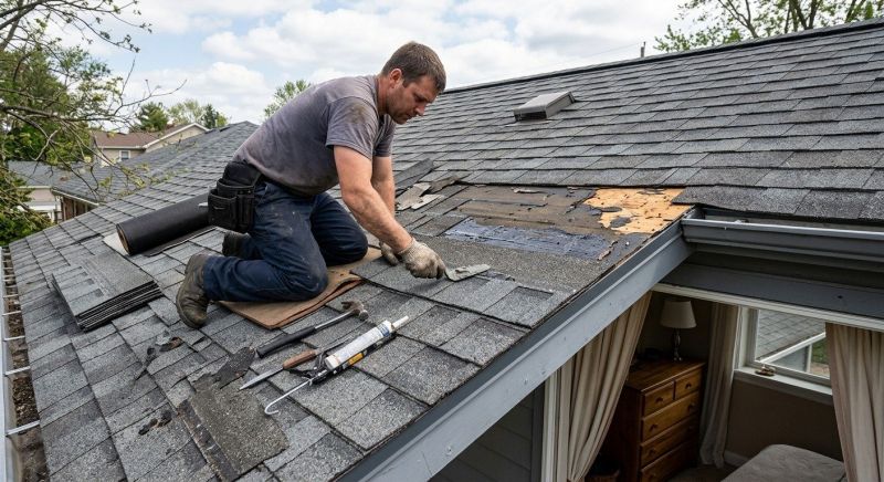 House Roof Repair in Oakville, CT