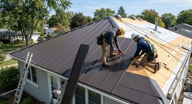 Metal Roof Installation in Bloomfield, CT