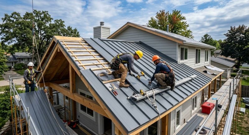 Metal Roof Installation in New Britain, CT
