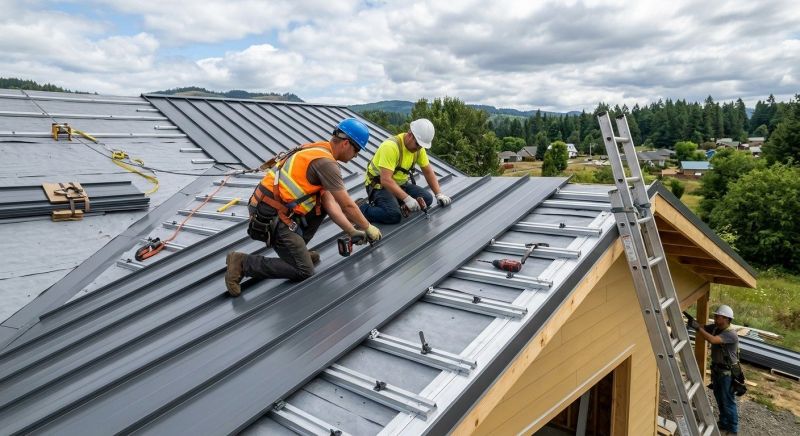 Metal Roof Installation in North Granby, CT
