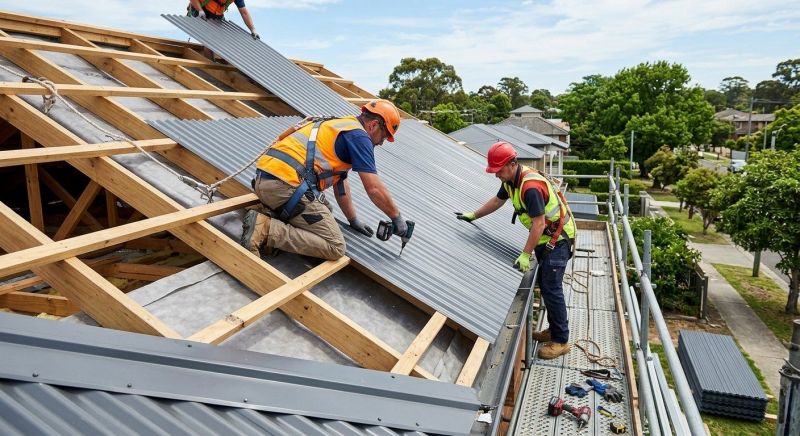 Metal Roof Installation in West Suffield, CT