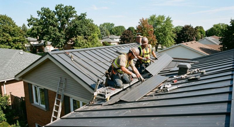 Metal Roof Repair in Waterbury, CT