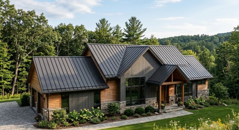Metal Roof Replacement in North Canton, CT