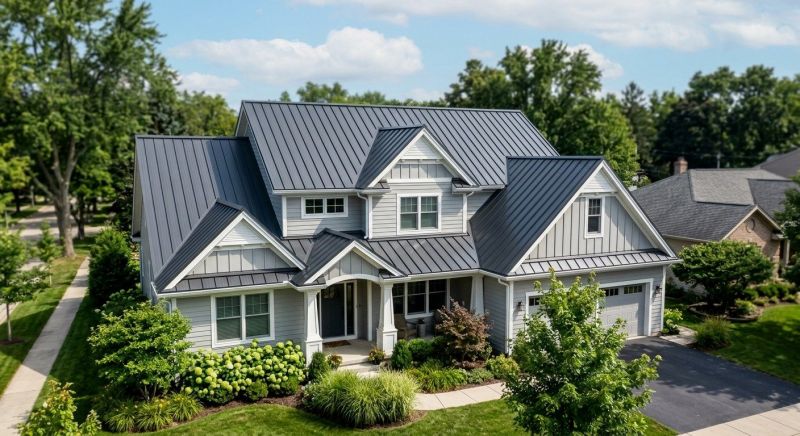 Metal Roof Replacement in North Canton, CT