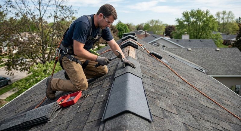 Ridge Cap Repair in Litchfield County, CT