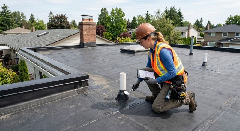 Roof Damage Inspection in Middlebury, CT