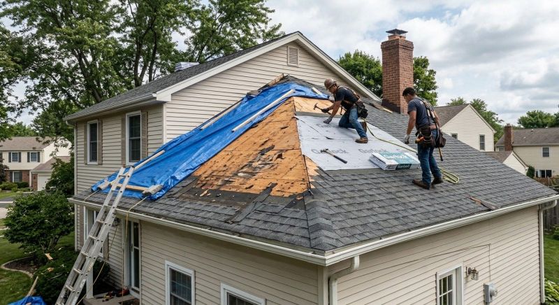 Roof Damage Repair in Bethlehem, CT