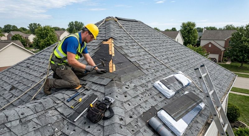 Roof Damage Repair in East Hartland, CT