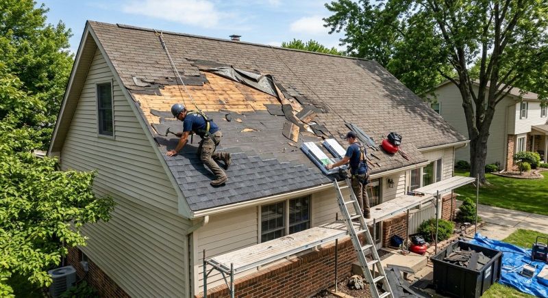 Roof Damage Repair in Southbury, CT