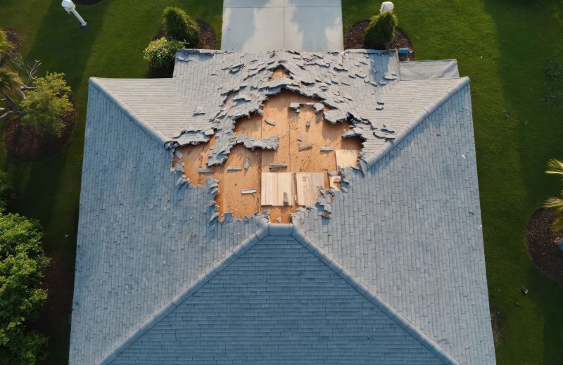 Roof Damage Repair in Thomaston, CT