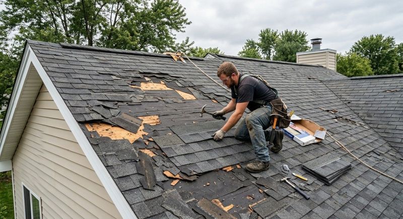 Roof Damage Repair in Waterbury, CT