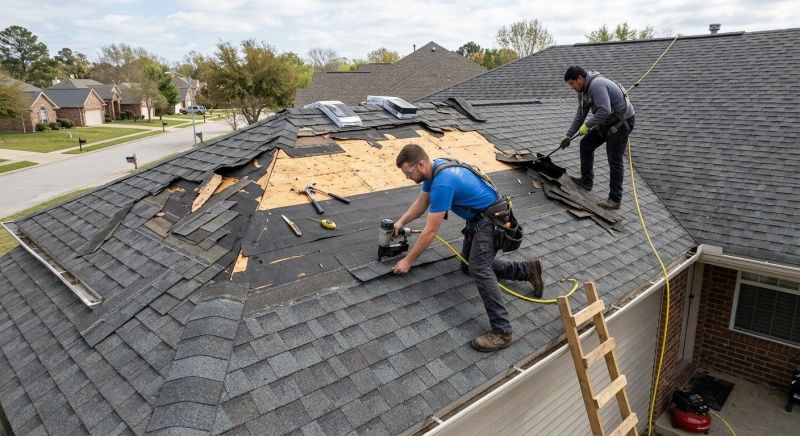 Roof Damage Restoration in Southwick, MA