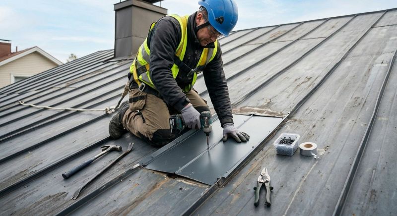 Roof Panel Repair in Litchfield County, CT