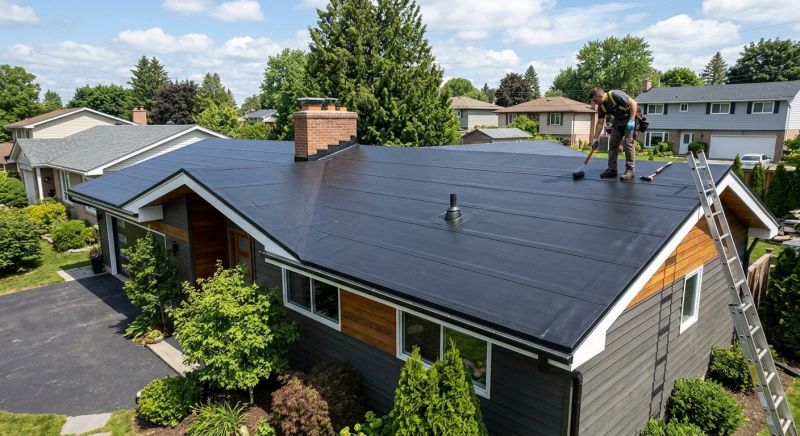 Rubber Roof Installation in Litchfield County, CT