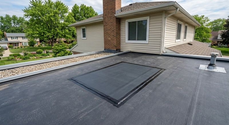 Rubber Roof Repair in North Granby, CT
