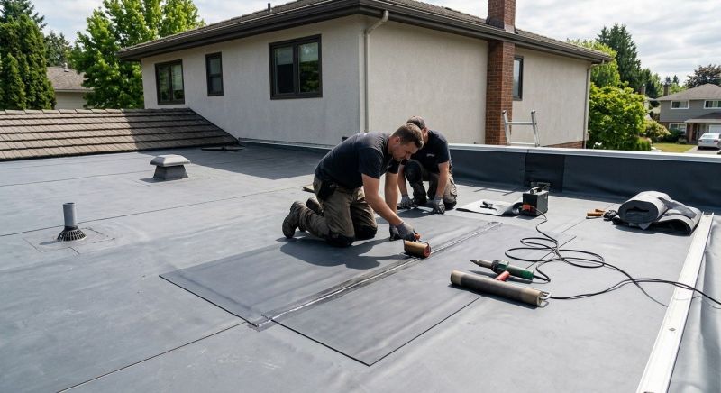 Rubber Roof Repair in Salisbury, CT