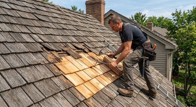 Shake Shingle Repair in Wethersfield, CT